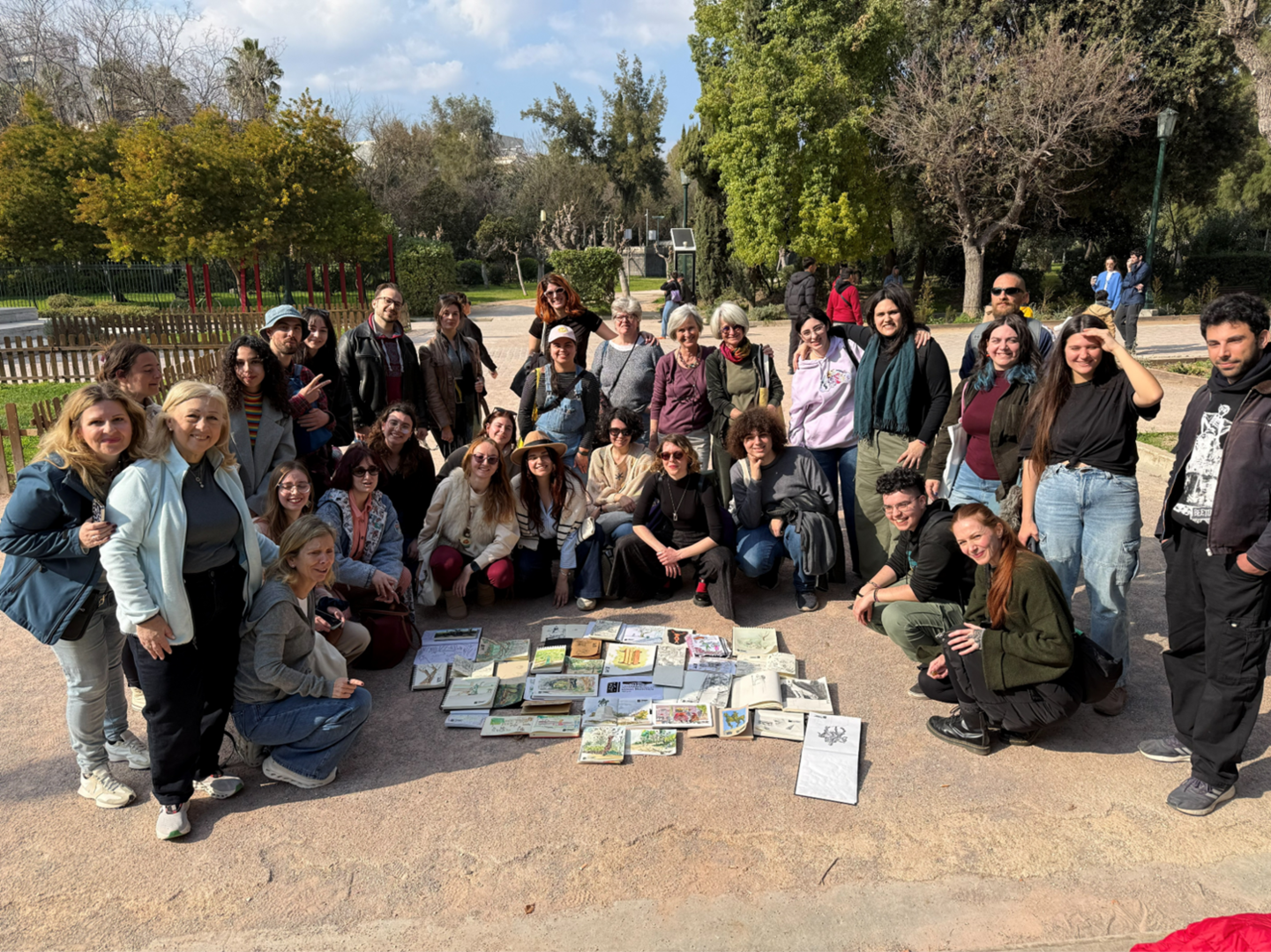 Urban Sketchers Athens: Η πόλη μέσα από το σκίτσο